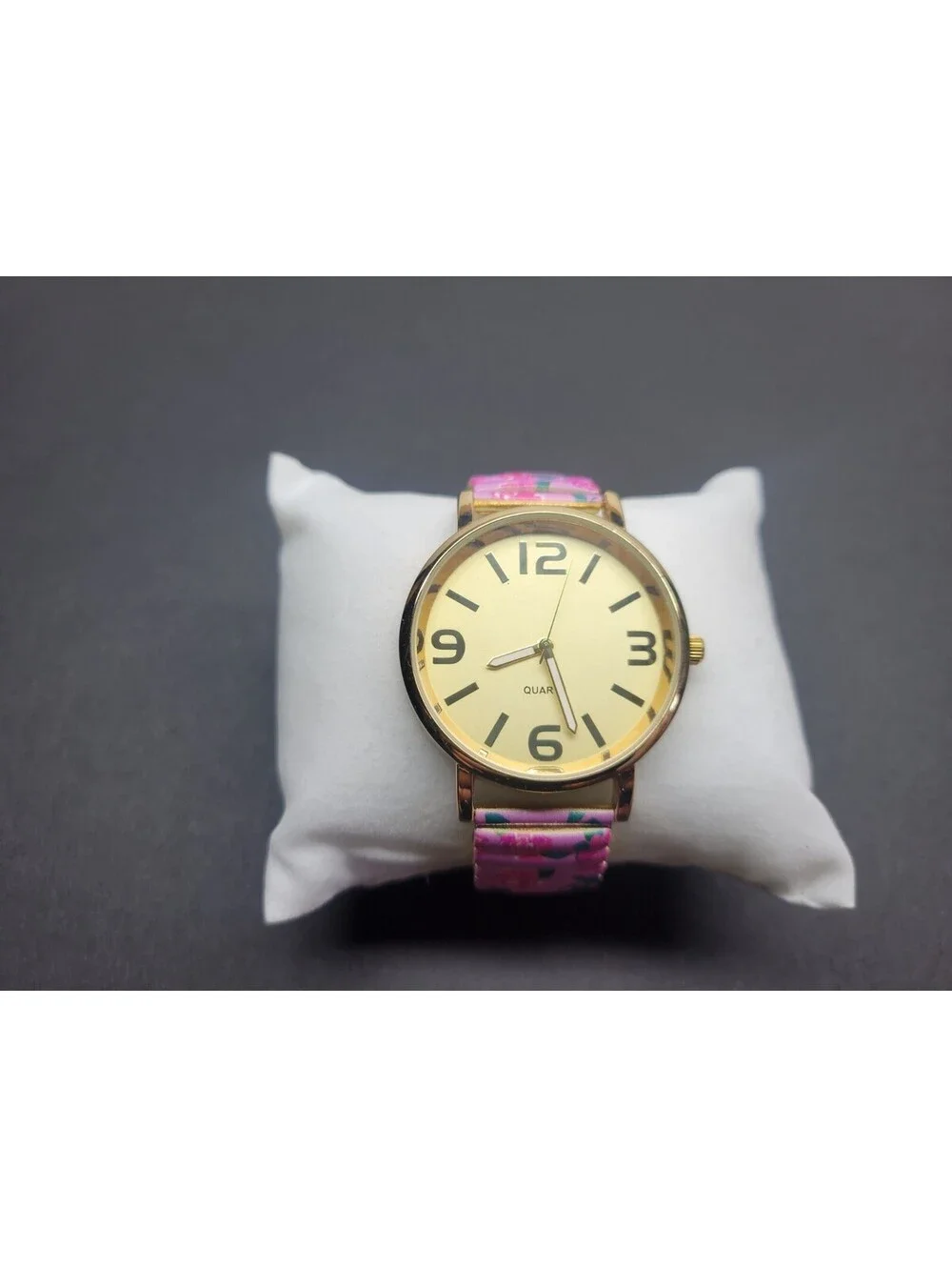 Macy's Womens Quartz Watch Pink Rose & Gold Analog   **SEE DETAILS**